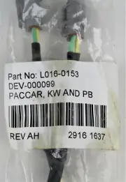 NEW Peoplenet L016-0153, DEV-000099 PACCAR, KW, PB Backbone Connections REV :AH