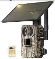 SEHMUA 4G LTE Cellular Trail Cameras 2K HD Live Streaming, Game Camera with SIM