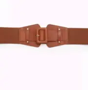 Taking Shape Brown Belt L/xl Elastic Plus Size 20/24