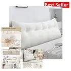 Versatile Triangular Bed Wedge Pillow - Stylish Headboard and Backrest Support