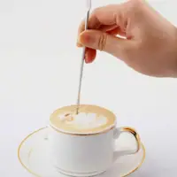 在飛比找蝦皮購物優惠-Homee Pen 咖啡裝飾咖啡師摩塔拿鐵藝術濃縮咖啡銀