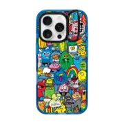 iPhone 16 Pro Impact Ring Stand Case MagSafe Compatible Fun Friends