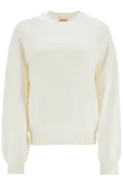 [KHAITE] KHAITE cashmere margaux pullover M White