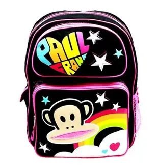 預購 美國帶回 Paul Frank 女童可愛大嘴猴雙肩後背包 書包 旅行包 登山包