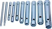 Double Ended Socket Wrench Socket Plumber Rear Nut Tap Spark Plug Wrench Set Extended Spark Plug Wrench 6-22mm(10Pcs)