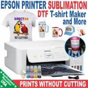 Et Epson Printer with Sublimation Ink for Printing T-shirt, Mug, Caps, Glass...