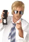 Ace Detective Blonde Wig for Retro Parties Events Men's Wigs California Costumes