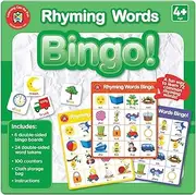Learning Can Be Fun Rhyming Words Bingo Set