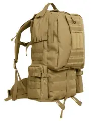 Coyote Brown 3-Day Global Assault Pack 25" Tactical MOLLE Outdoor Gear Bag