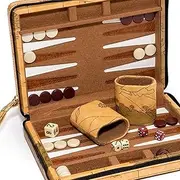 Bello Games New York, Inc. United Nations of New York Magnetic Travel Backgammon Set for 2 Players, Age 12+