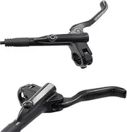 Bike Hydraulic Disc Brake 4 Piston MTB parts Bicycle Accessories Caliper Left Front Right Rear 800mm/1400mm oil Kit Set(Left F right R)