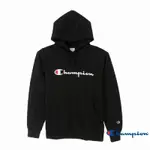 CHAMPION BASIC LOGO 經典款連帽TEE 黑色