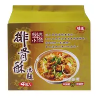 在飛比找蝦皮商城優惠-味王排骨酥湯麵(包)80g克 x 4【家樂福】