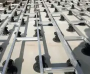 Adjustable decking pedestals from 10-220mm Footings & Posts made easier without