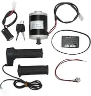 Electric Motor Kit, 24V 100W Synchronous Gear Motor, E Bike Drive Motor with Controller, Compatible with Electric Scooters Bikes Tricycles