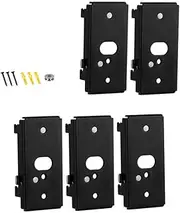 Bedycoon 5 pcs Replacement Wall Mounting Bracket for Bose SlideConnect WB-50 - Black (UFS-20),Lifestyle 525 535 III,Lifestyle 600,soundtouch 300 soundtouch 520,CineMate 520 Wall Bracket