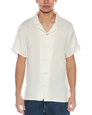 Sol Angeles Camp Linen-Blend Shirt