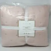 Pottery Barn Teen Amelia Full Queen Quilt Soft Rose New