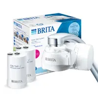 在飛比找家樂福線上購物網優惠-BRITA ON TAP 4重微濾龍頭式濾水器-雙芯超值組