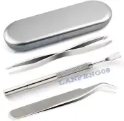 3-in-1 Tick Remover for Humans Pets Dogs Tick Removal Tool Set with Storage Box