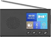 DAB/DAB + Digital FM Radio Portable Wireless DAB Radios MP3 Music Player for Fishing, Travel, Camping, Cycling