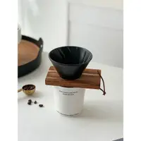 在飛比找ETMall東森購物網優惠-手沖V60咖啡過濾器陶瓷濾杯滴濾漏斗套裝手沖咖啡器具家用