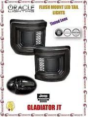 ORACLE Lighting Flush Mount LED Tail Lights Tinted Lens For Jeep Gladiator JT (for: Jeep)