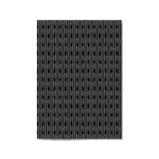 Geometric Pattern Abstract Black & White Wall Art #3