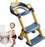 Toilet Training Seat for Toddler,2-in-1 Potty Seat Training Toilet with Step Stool | Baby Tools with Splash Guard Kids Trainer for Little Boys