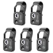 5X 200X Cell Phone Microscope Accessory with Window Microscope, Portable 5291