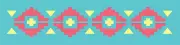 Aztec 24" STENCIL Southwest Hopi Border Design Rug Floor Cloth Chairs DIY Signs