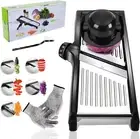 Easy to Use Adjust 2MM-9MM Mandoline Slicer Julienne Potato Chips Dicer Cutter