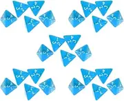25Pcs 4 Sided Dice D4 Multi Sided Dices Board Games Accessories