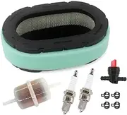 AISEN Tune Up Kit for Cub Cadet XT1 XT2 GT1054 LGT1054 LTX1050KH RZT-L42 RZT-L46 RZT-L50 RZT-L54 RZT-S42 RZT-S46 RZT-S50 RZT-S54 Air Fuel Filter Spark Plug