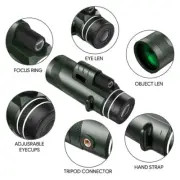 Stscope 360 Monocular,High Power Telescope with Phone Clip,Tripod,Strap,Bag