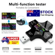 USB Bluetooths Power Tester Type C USB Digital Multimeter Voltage Current Meter