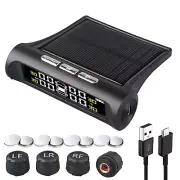 Sistema De Alarma Monitor Presion Neumaticos Solares Inalambrico Con 4 Sensores