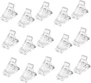 Minkissy Nail Molding Clip Tools 15pcs Manicure Fixing Clamps Nail Art Clamp Set Ideal for Home Use