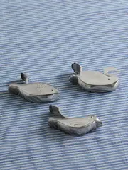 [Gohar World] Gohar World - Set Of Three Silver-tone Lemon Squeezers - One size One size Silver