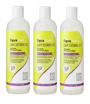 DevaCurl Light Defining Gel 12 oz Pack of 3