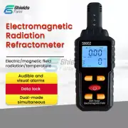 3in1 Radiation Detector Dosimeter Geiger Counter Digital Electromagnetic Tester