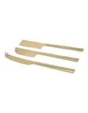 [Salt&Pepper] Novaro Cheese Knife Set 3 Piece in Gold
