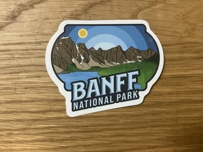 Banff National Park Sticker Canada Travel Decal