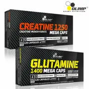 OLIMP CREATINE MONOHYDRATE + GLUTAMINE SUPPLEMENTS Anabolic Pharmaceutical Grade