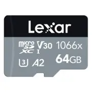 Lexar Professional 64GB Micro SD Card SDXC 160MB/S Phone Memory TF Card 4K Video
