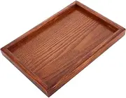 Gadpiparty Model Display Platform Durable Wooden Sand Table Pedestal for Airplane and Tank Models Rectangle Display Base with Stable Design for Collectors