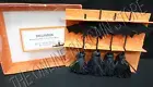 4 Pottery Barn Kids Halloween Broom Stick Witch Place Card Holders Party Dining