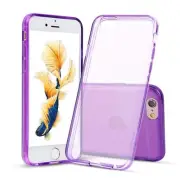 iPhone 6s iPhone 6 case Bumper Silicone Case Cover Protective Clear PURPLE