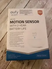 Eufy Security Wire-Free Motion Sensor Add On,White, Brand NEW