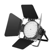 BETOPPER 54 LED Par Light Super Bright DMX-512 DJ Stage Light with Barndoors ...